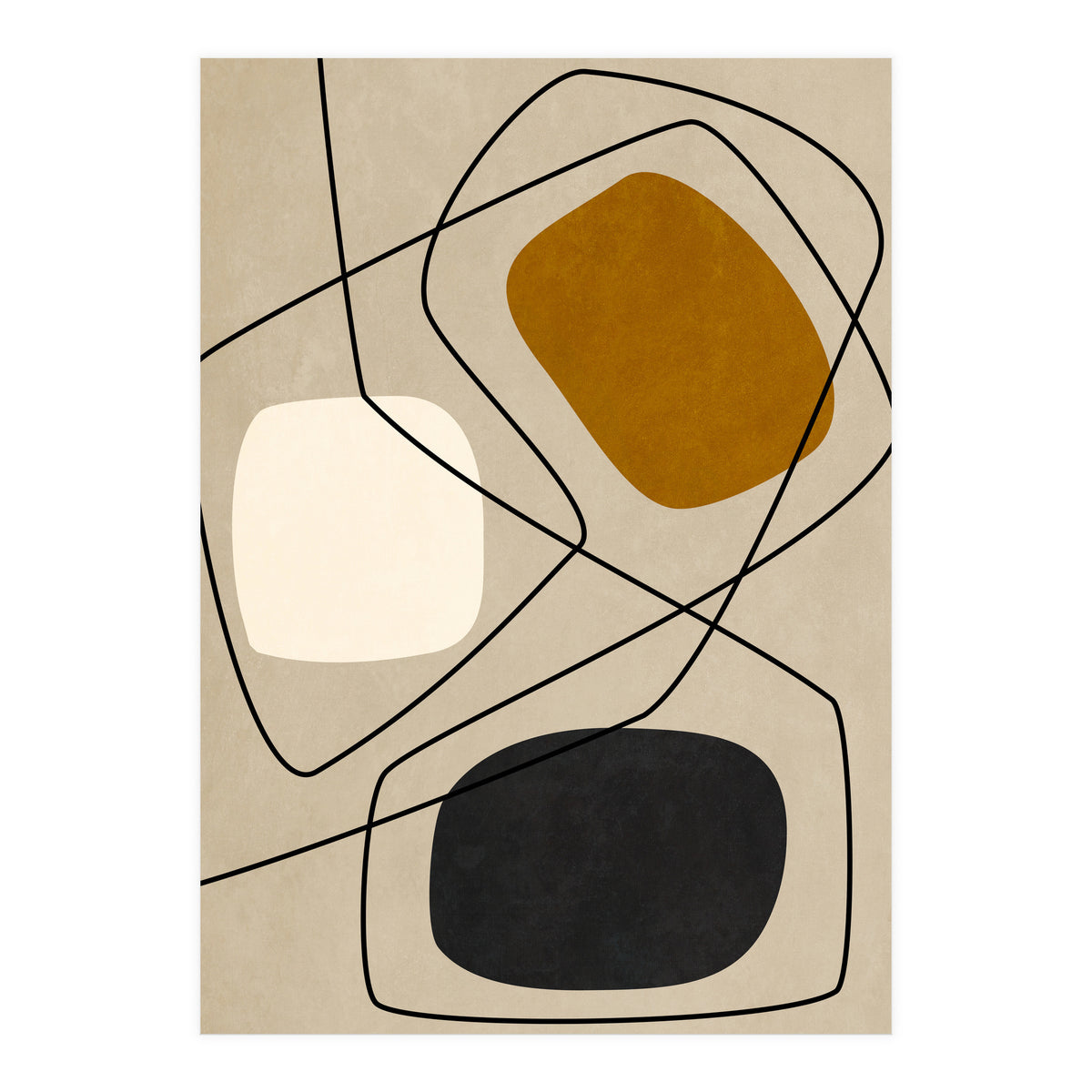 ORGANIC SHAPES - TN01 (Print Only)