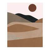Neutral Mid Century Montain Hills (Print Only) thumbnail