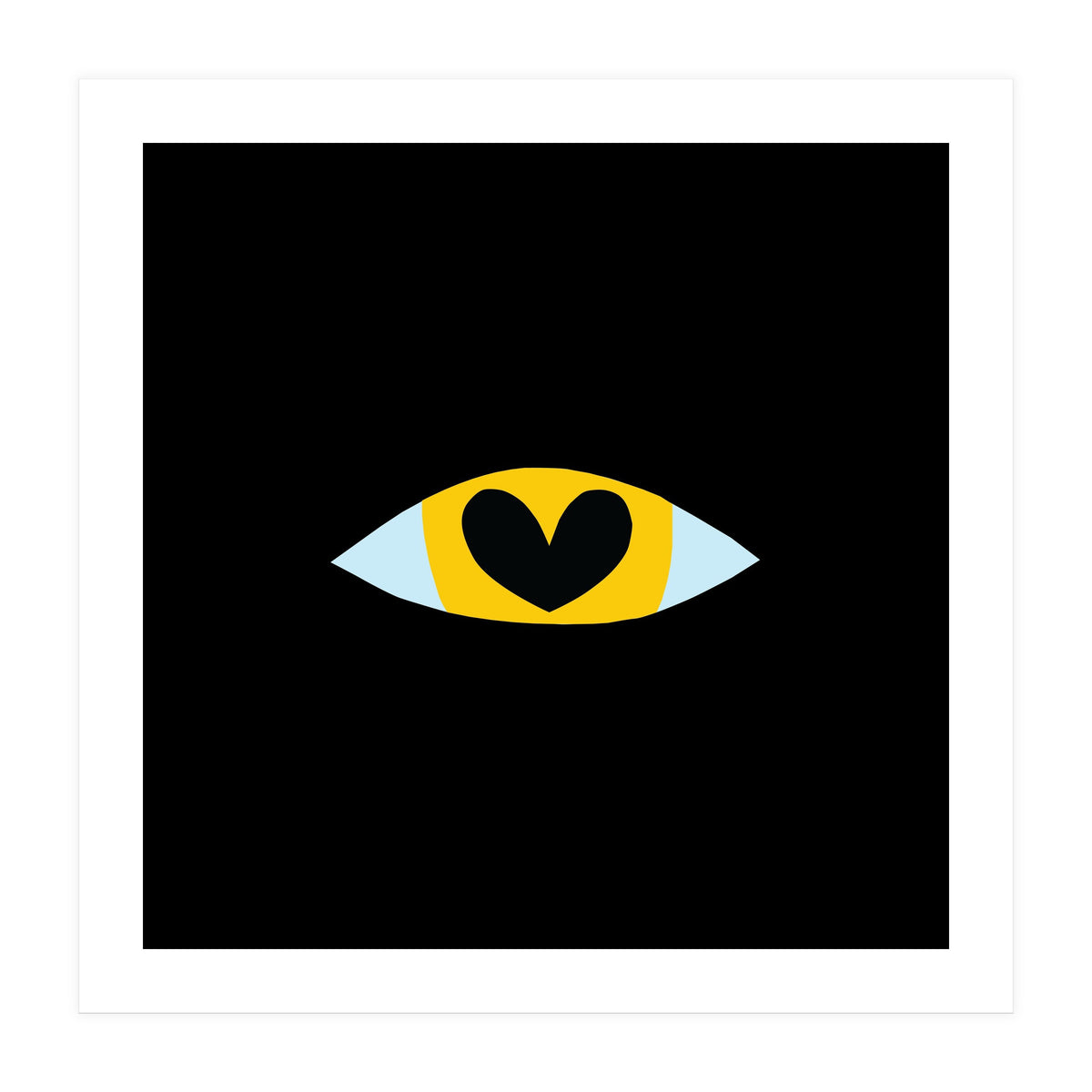 Heart Eye Black (Print Only)