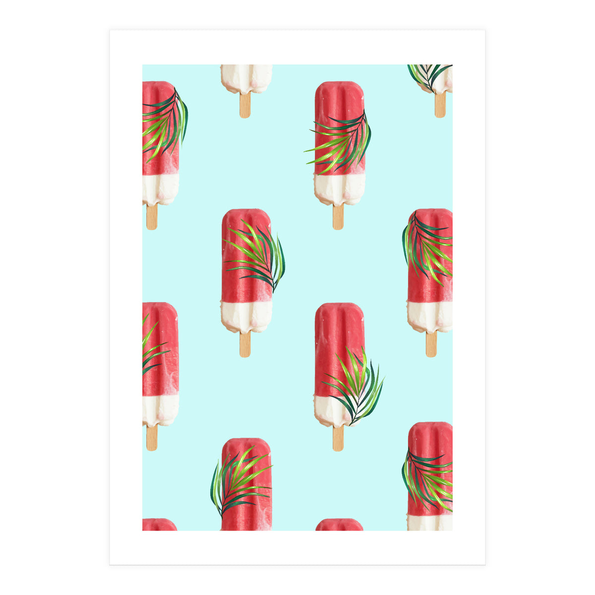 Tropical Popsicles (Print Only)