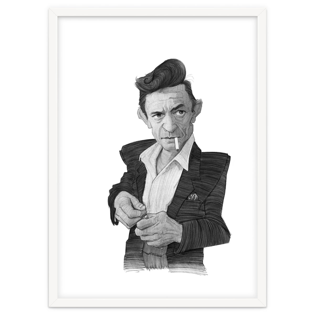 Johnny Cash Portrait