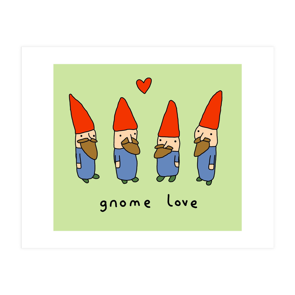 Gnome Love (Print Only)