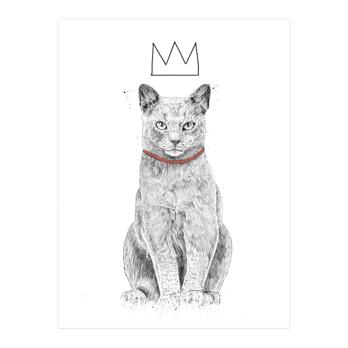 King Of Everything (bw) (Print Only)