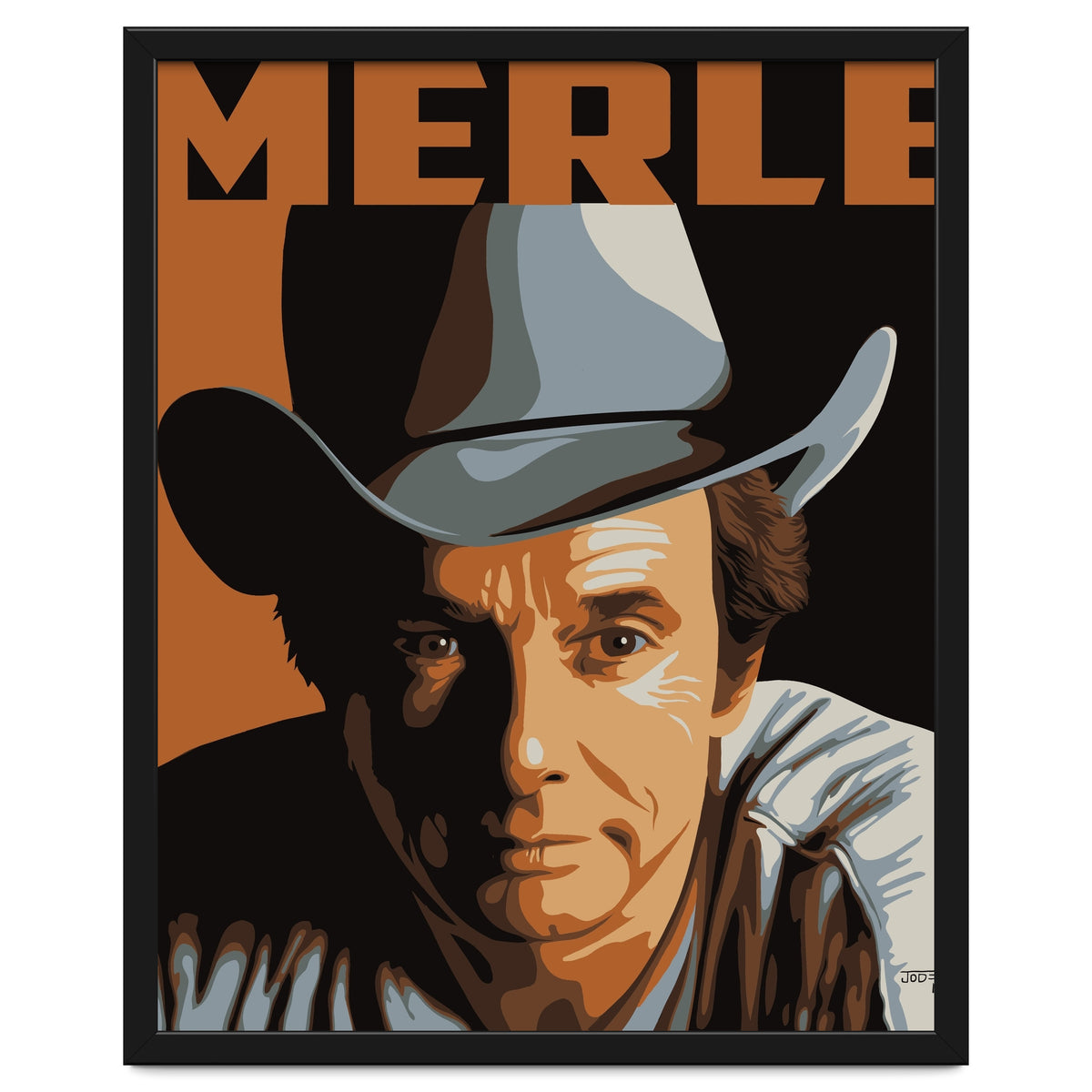 Merle Haggard Poster