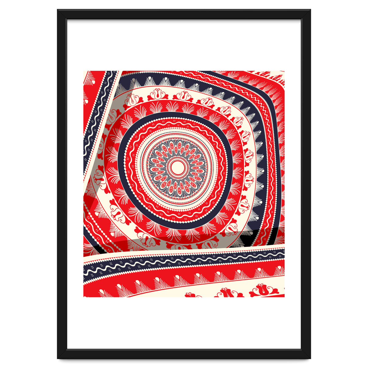 Romanian embroidery background 10