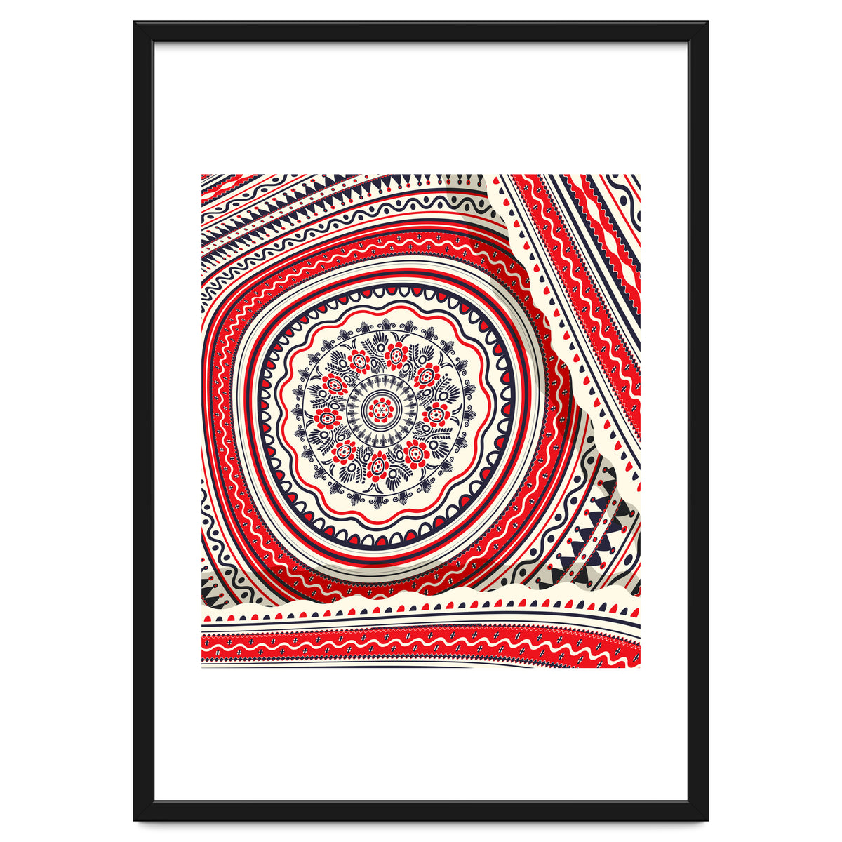 Romanian embroidery background 17