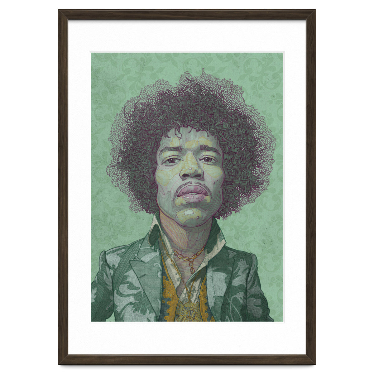 Hendrix Illustration