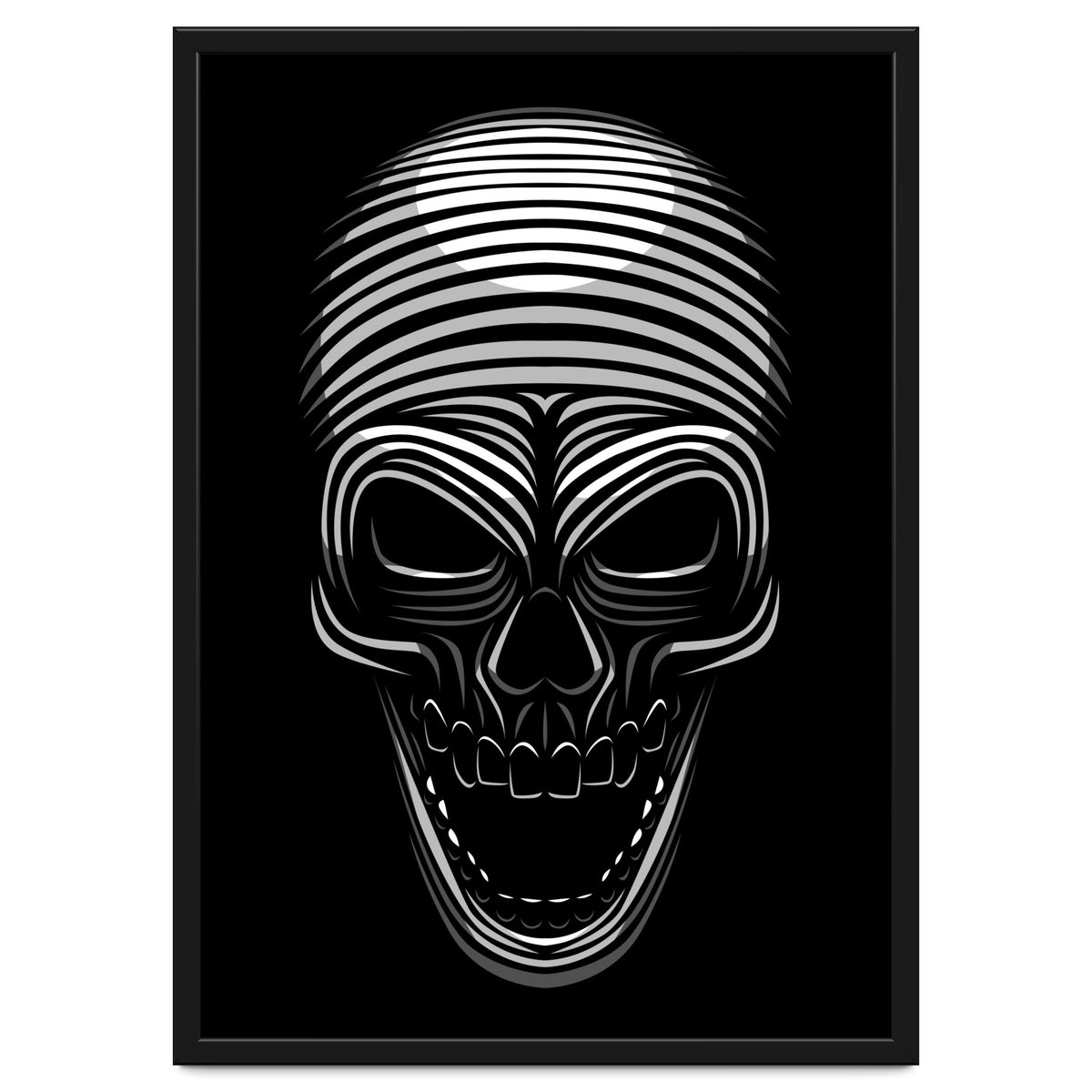 Lines Skull