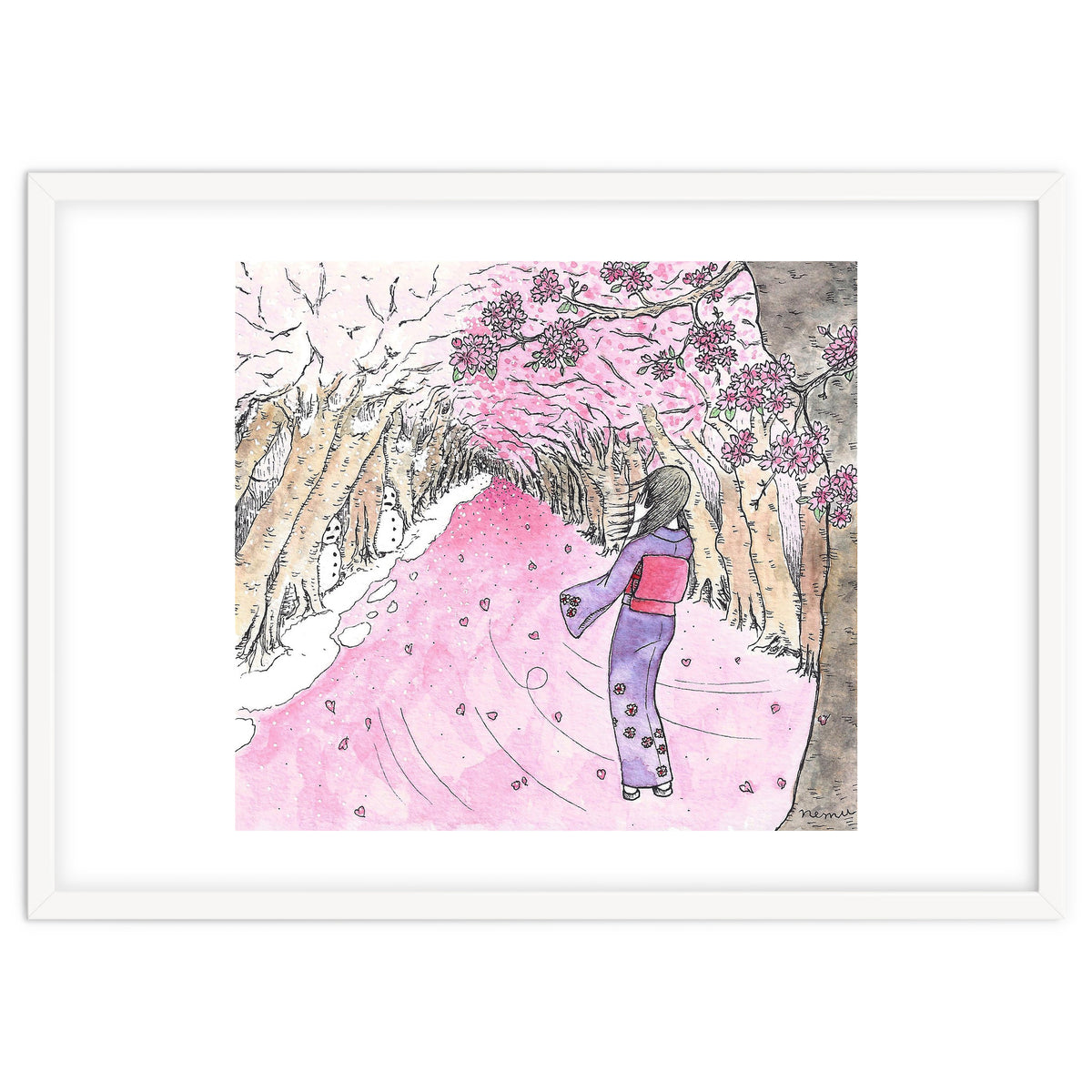 Cherry Blossom Flurry