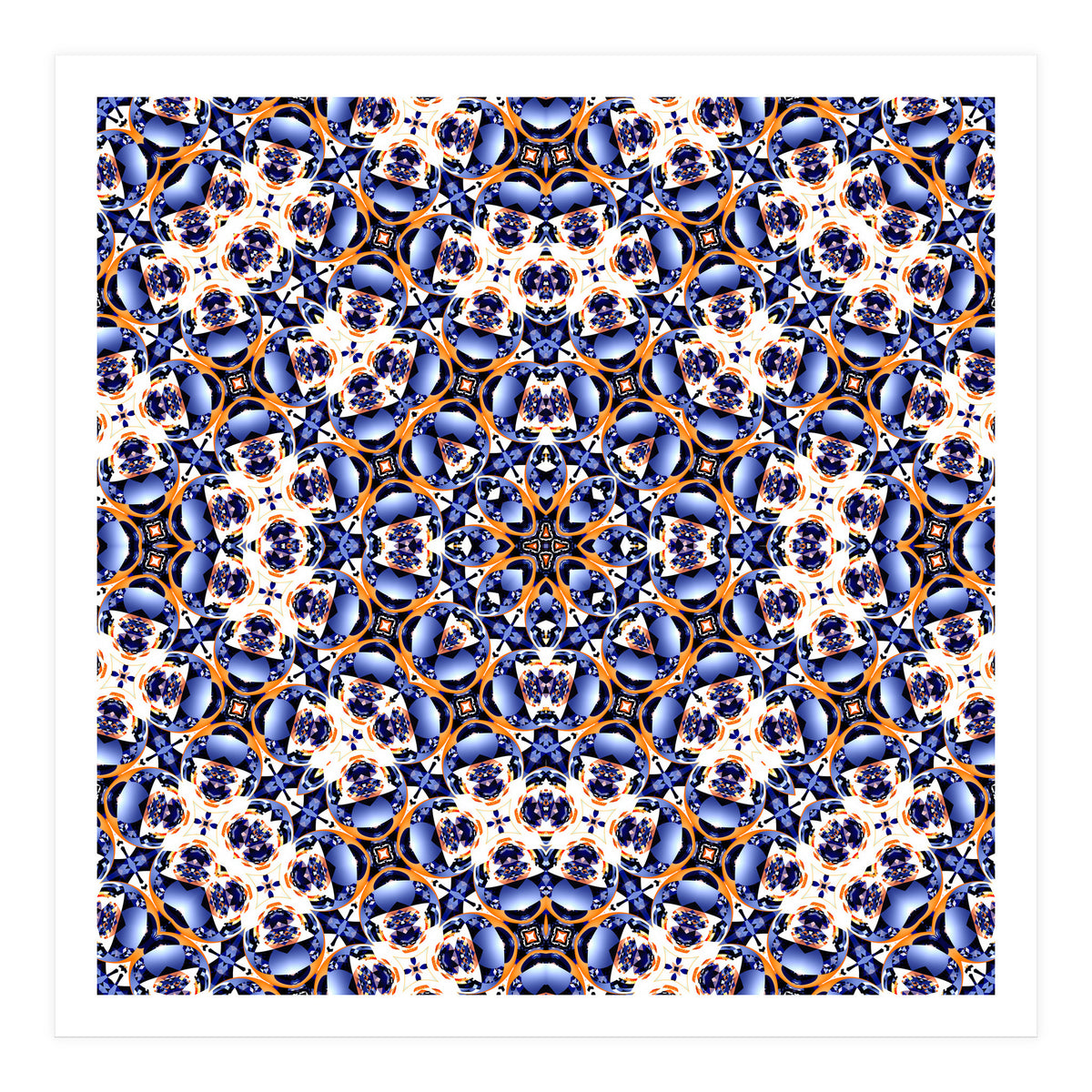 Abstract Mandala Pattern (Print Only)