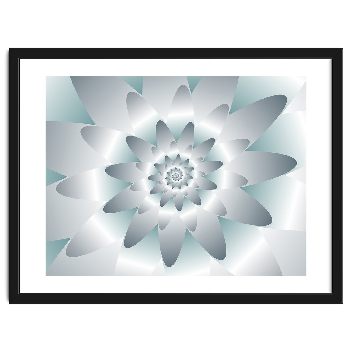 Swirl Flower Pattern