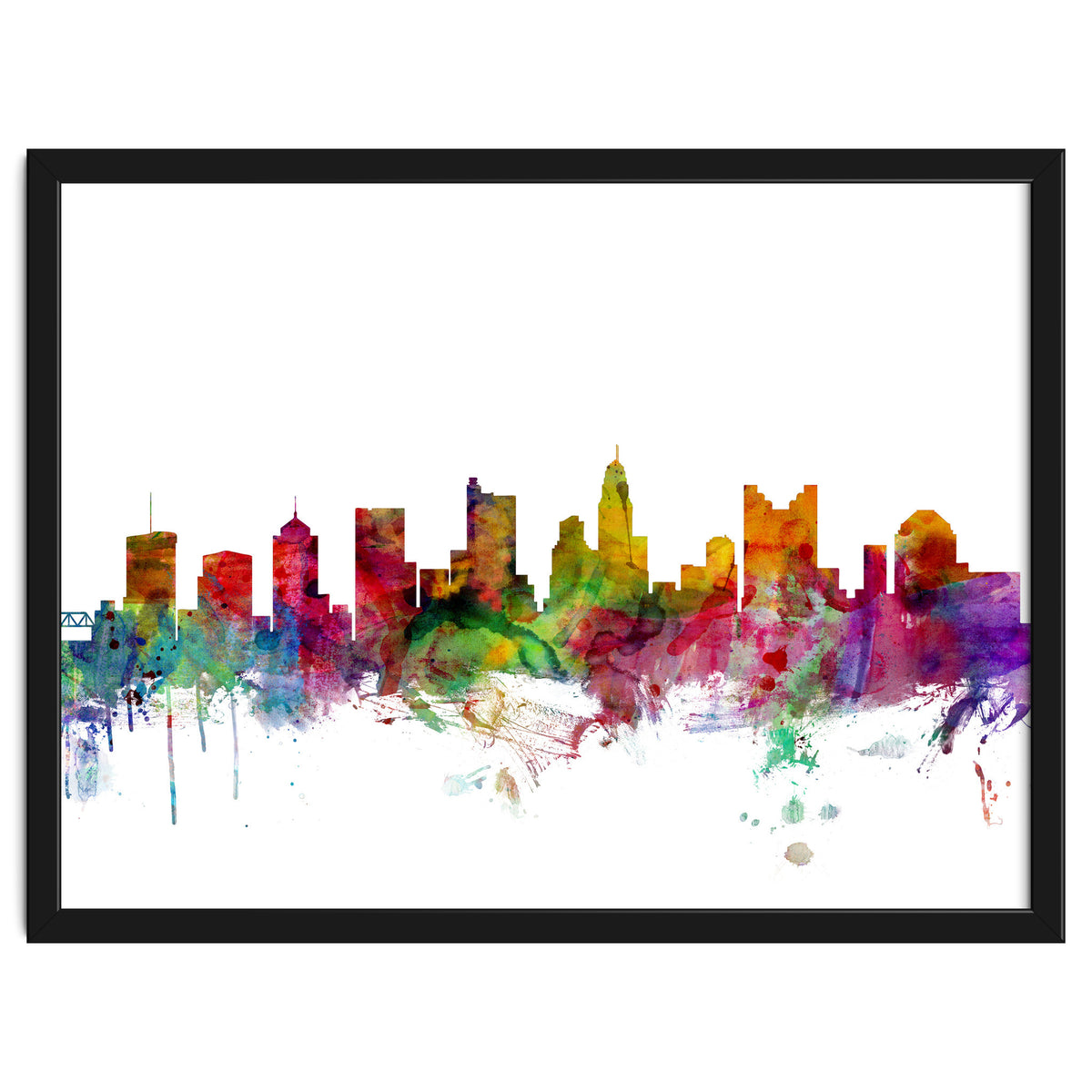 Columbus Ohio Skyline