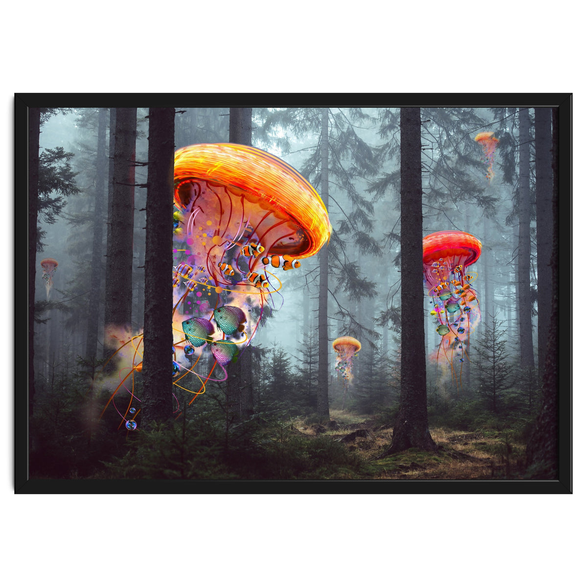 Forest Jellyfish For Print7000