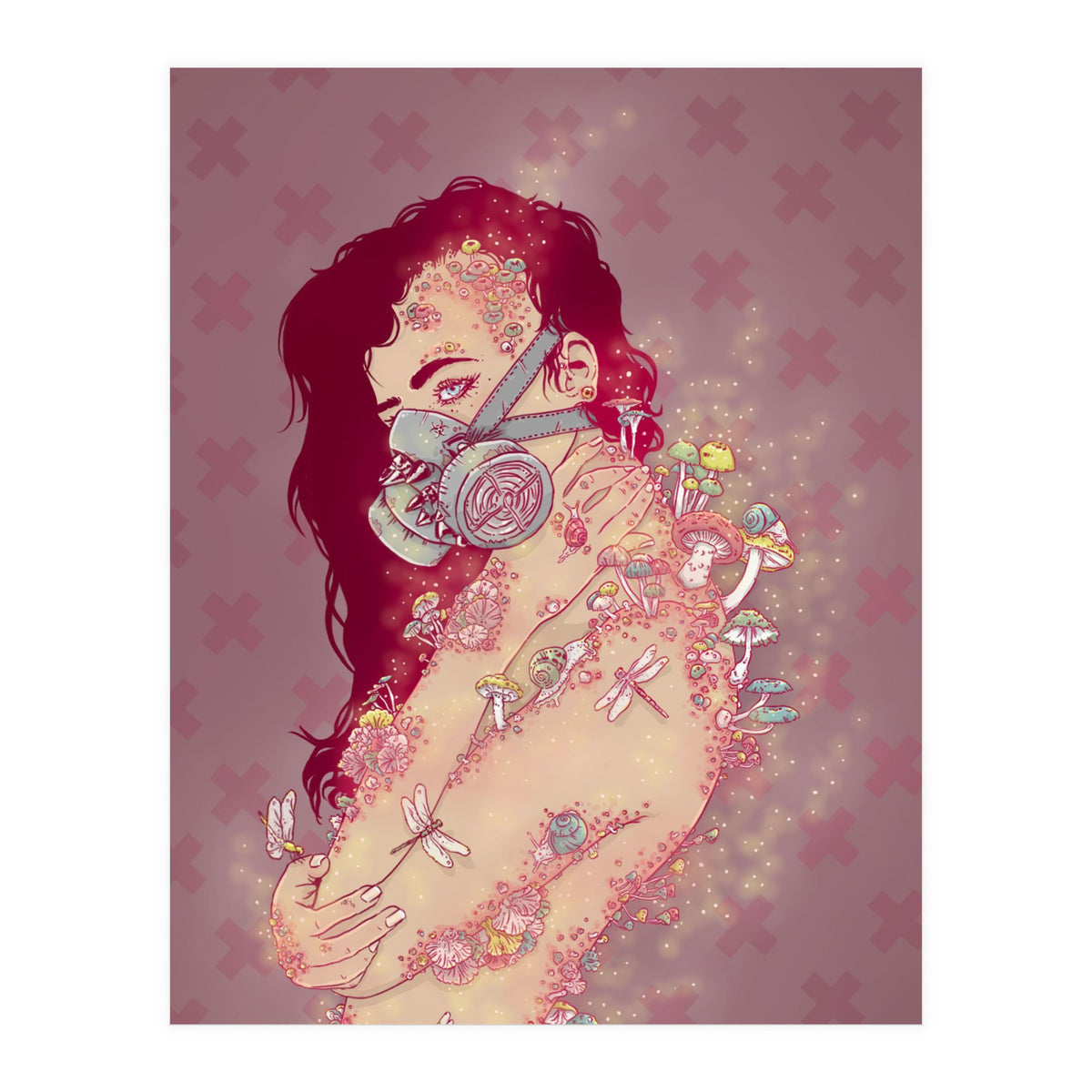 Biohazard Lady (Print Only)