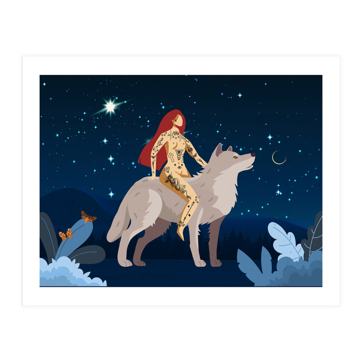 Riding My Werewolf (Print Only)