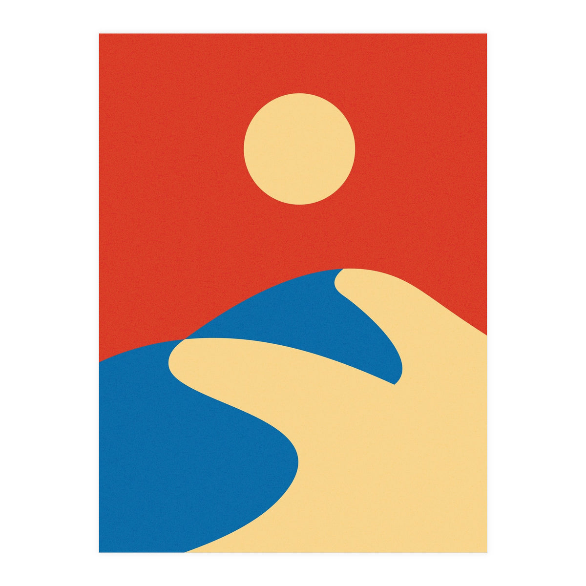 Mid Century Sahara Desert (Print Only)