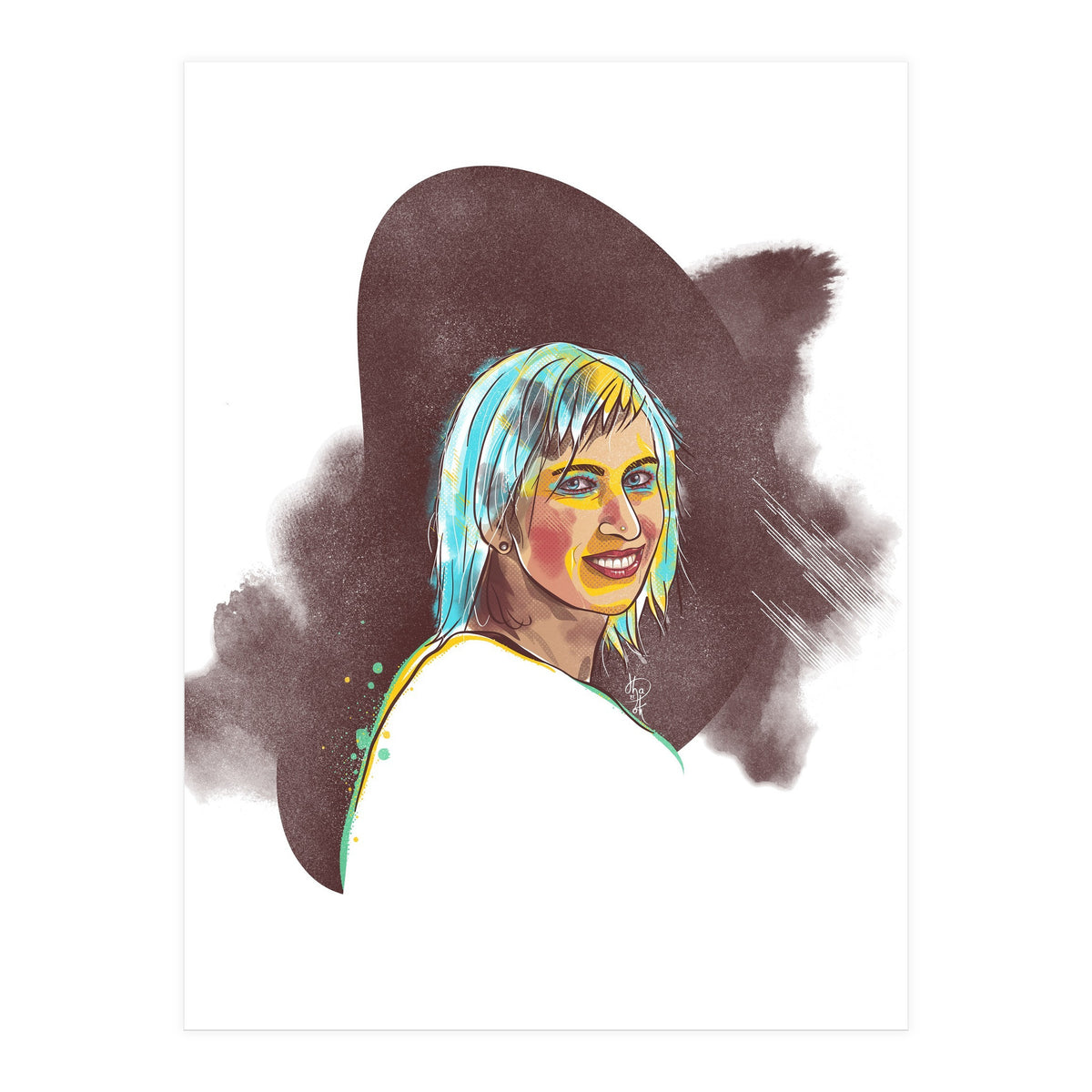 Smiling Eyes 1 (Print Only)