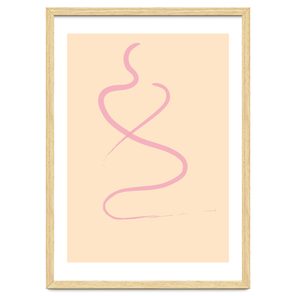 Seated line drawing No 2