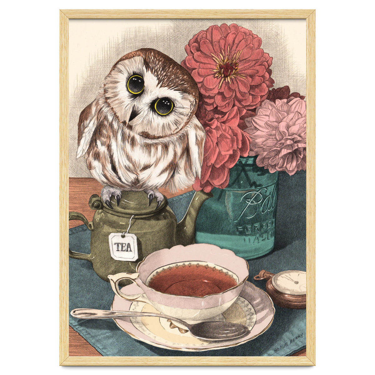 Sweet Little Tea Owl
