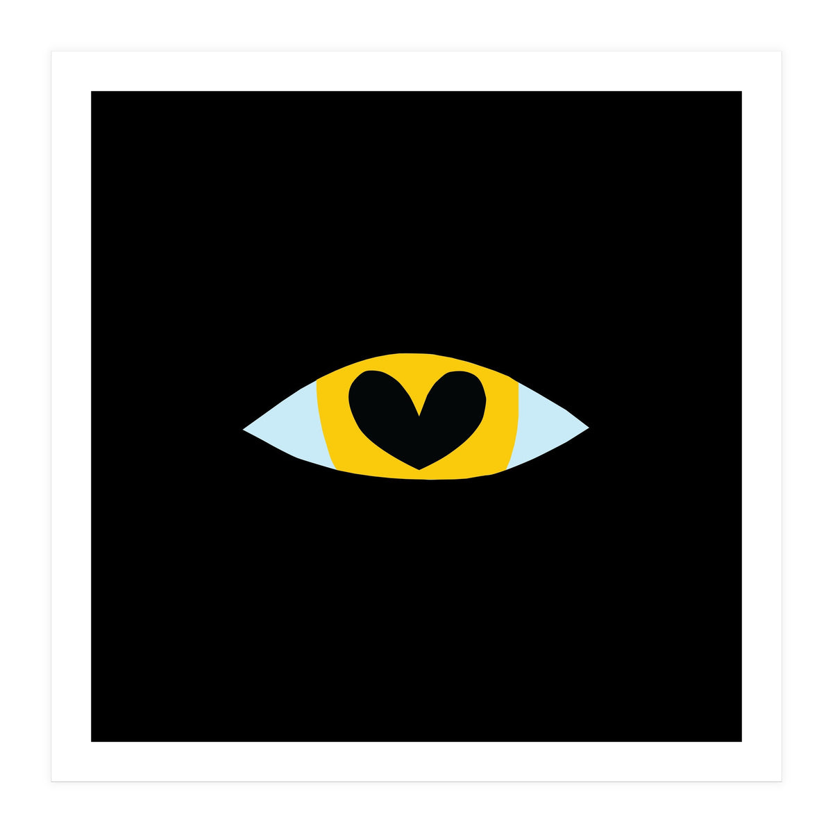 Heart Eye Black (Print Only)
