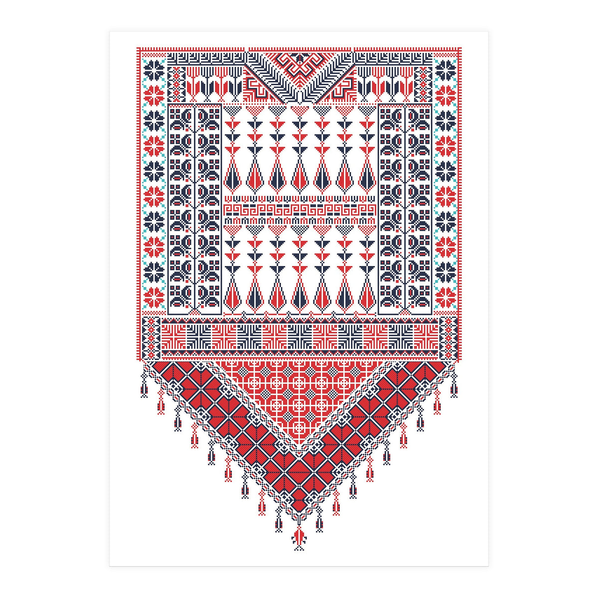 Tatreez Ornament 19 (Print Only)