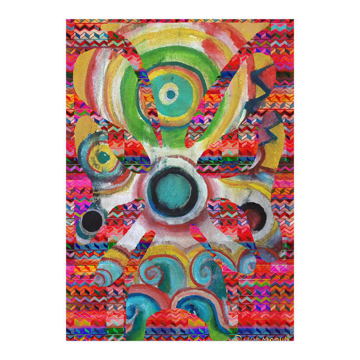 Pop Abstract 2023 Tapiz 21 (Print Only)