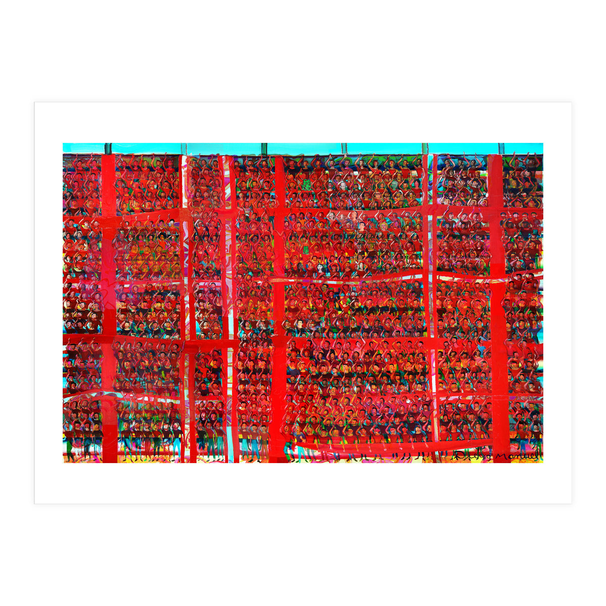 Gran Hinchada Roja 15 (Print Only)