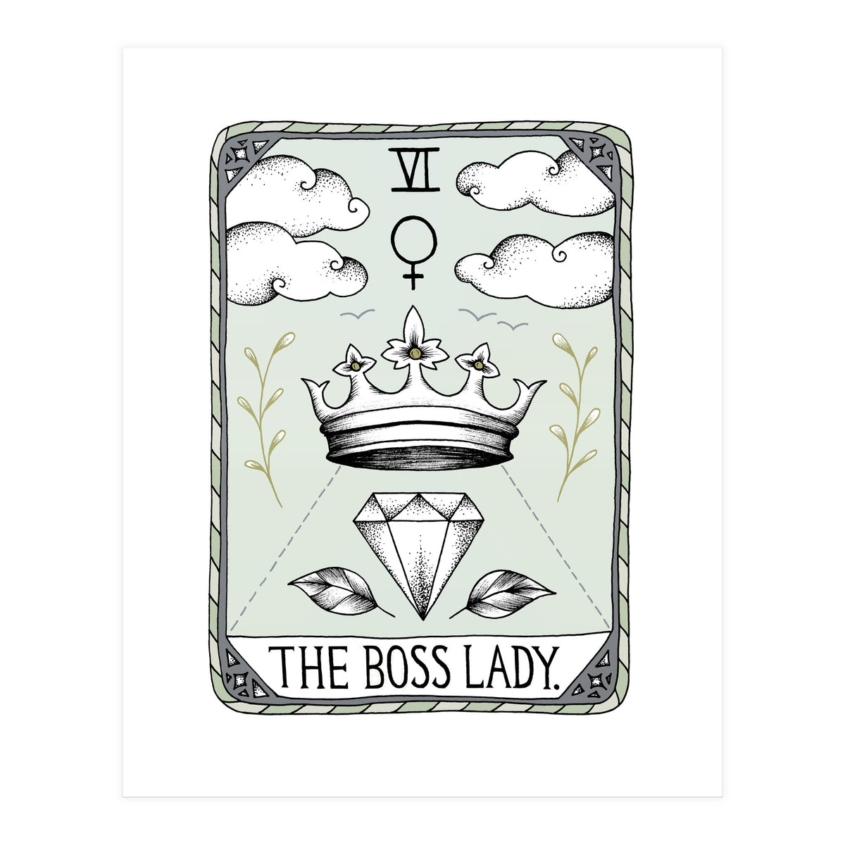 The Boss Lady (Print Only)