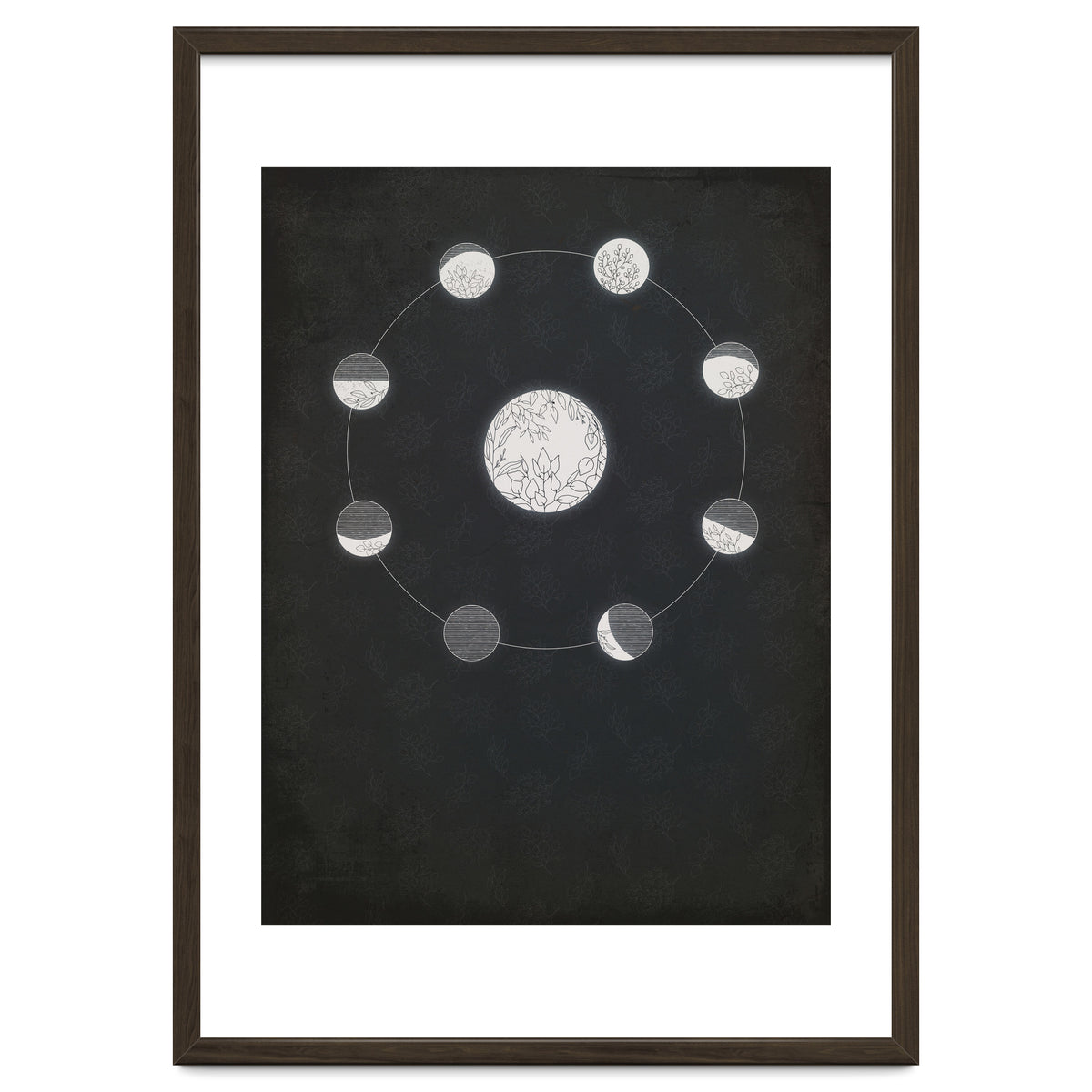 Floral moon phases