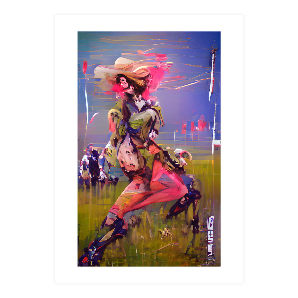 She's a maniac no1 (Print Only)