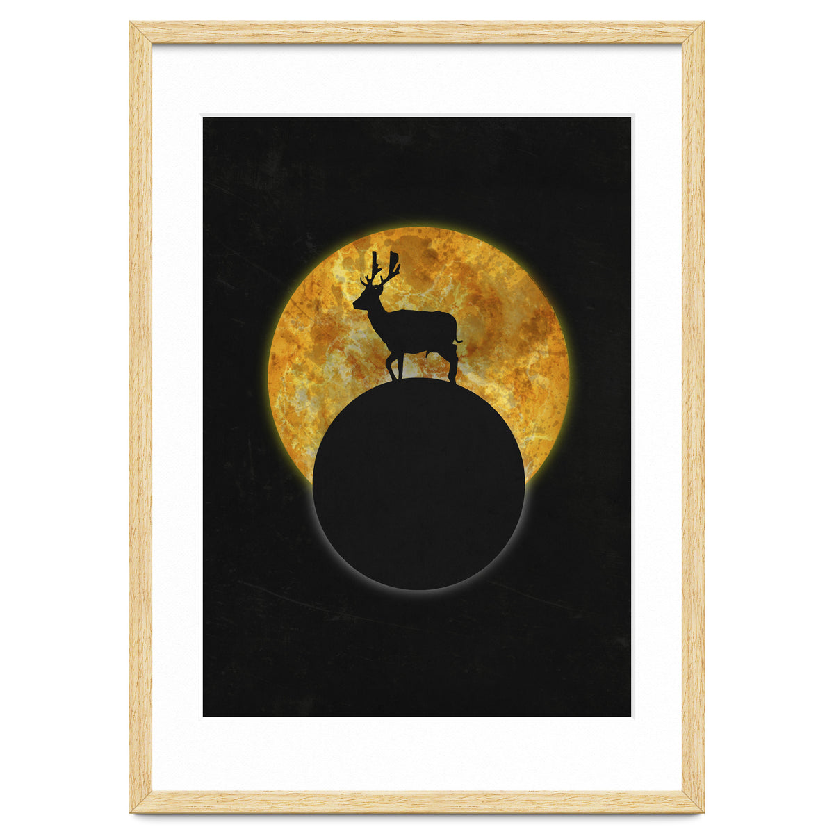 Deer On The Moon