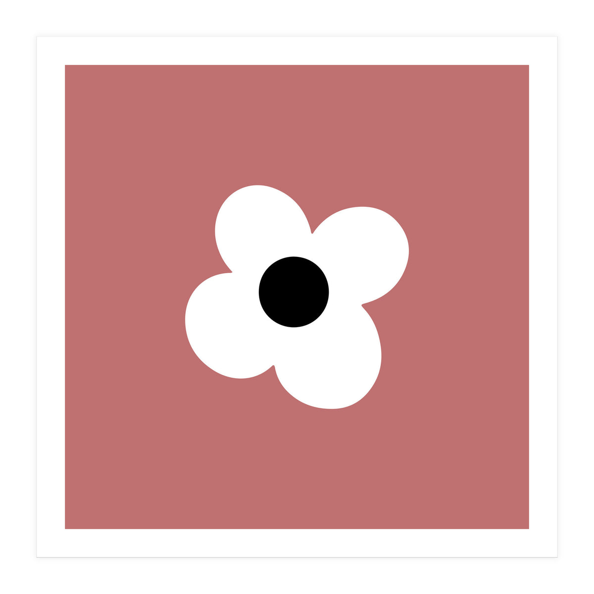 Max Folk Daisy Pink  (Print Only)