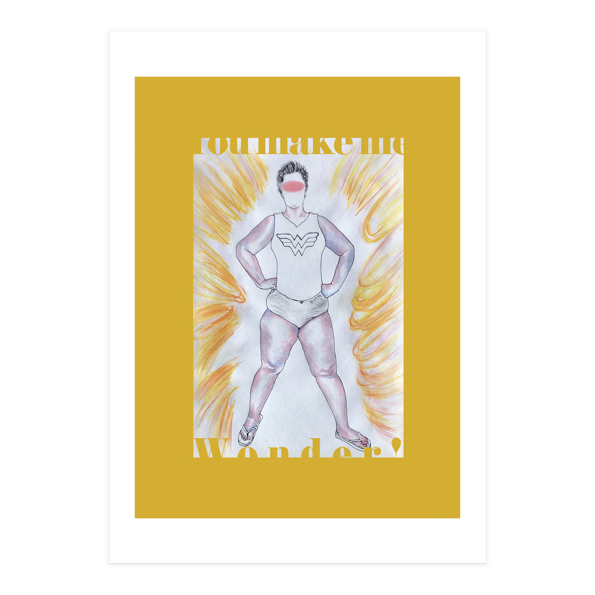 You Make Me Wonder! (Print Only)