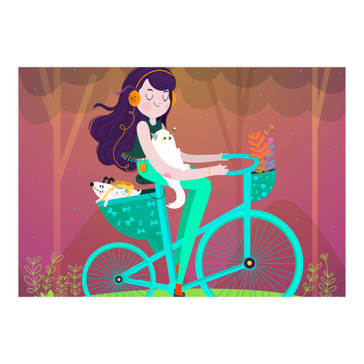 Bike ride (Print Only)