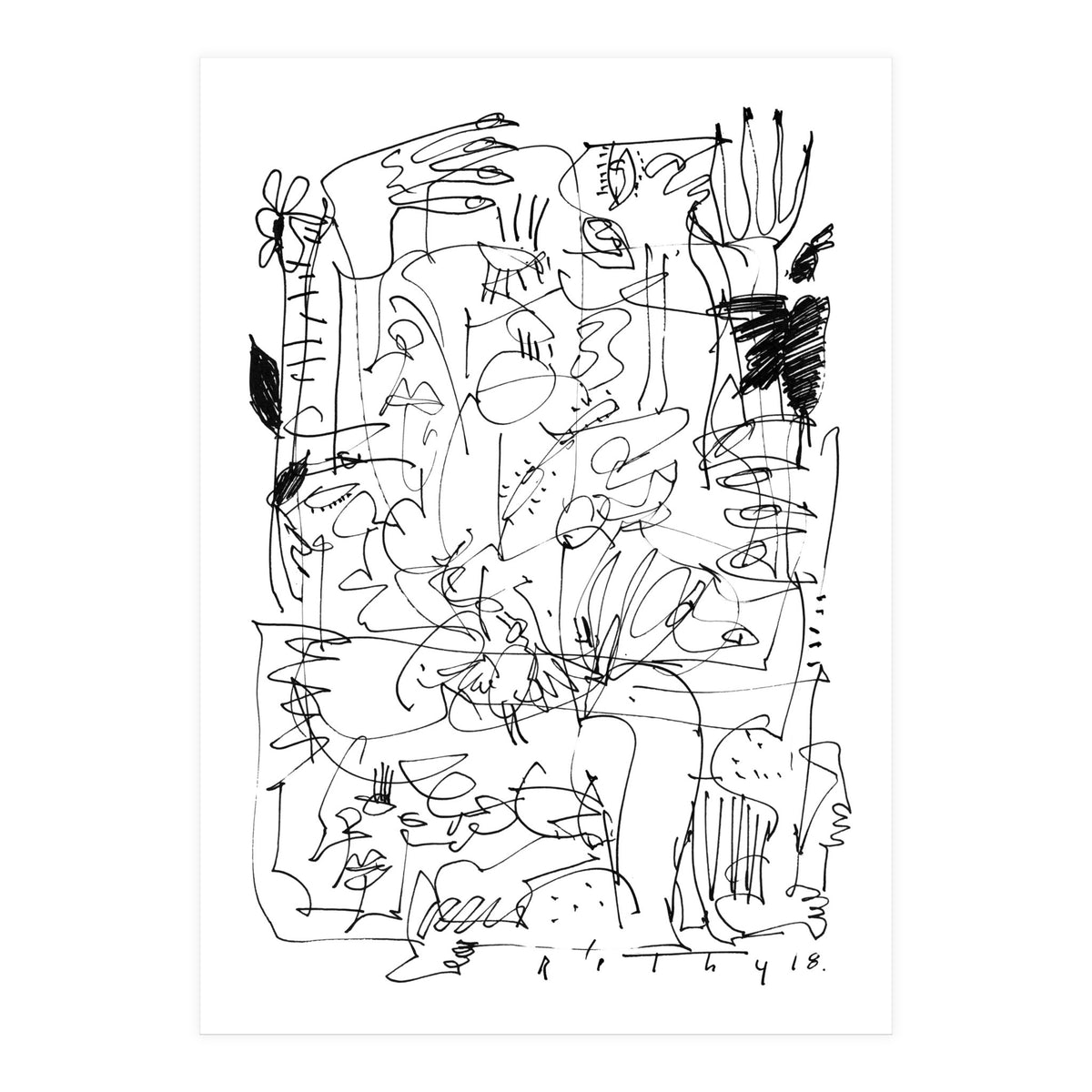 Scouts - b&w (Print Only)