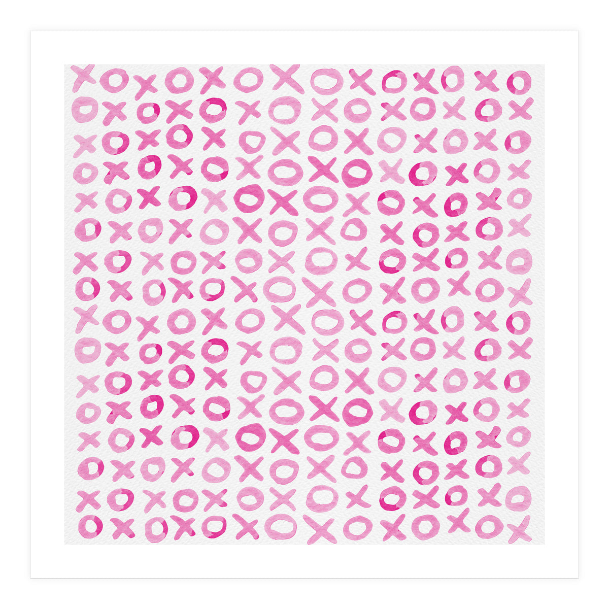 Valentines Day Xoxo - Pink (Print Only)
