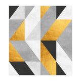 Gray and Gold Composition I (Print Only) thumbnail