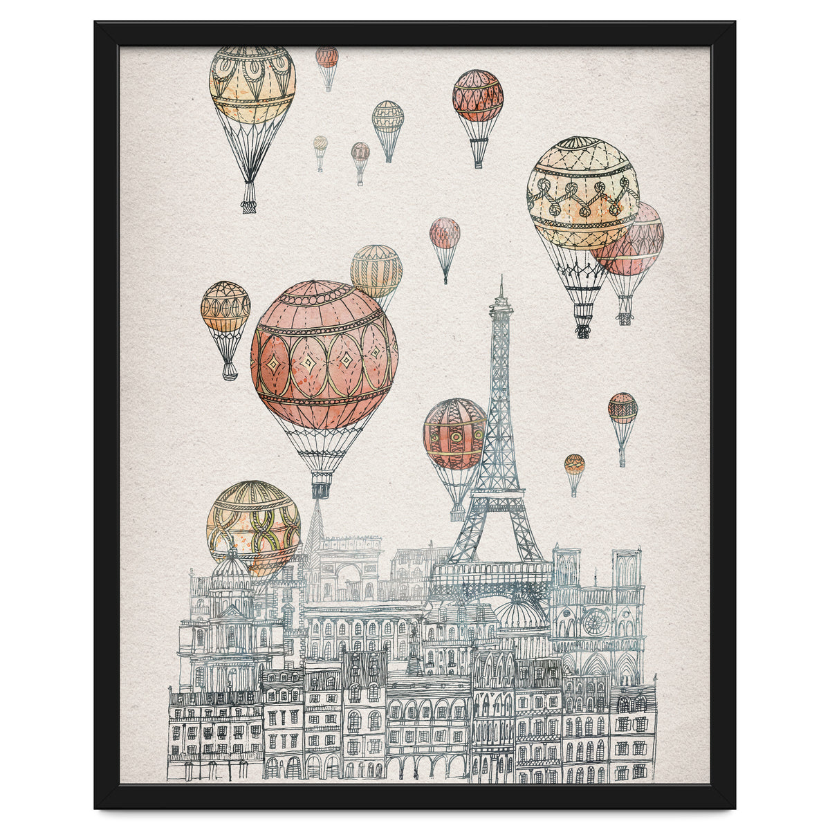 Voyages Over Paris