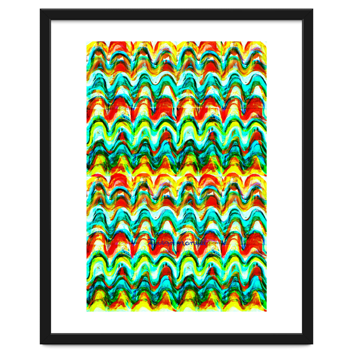 Pop abstract color full