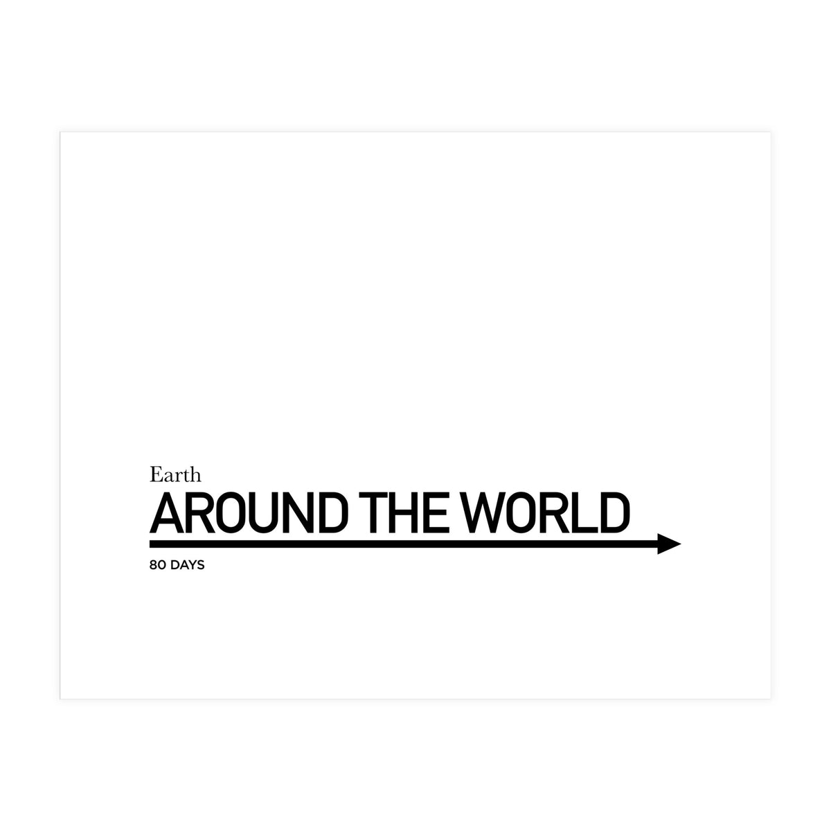 AROUND THE WORLD (Print Only)