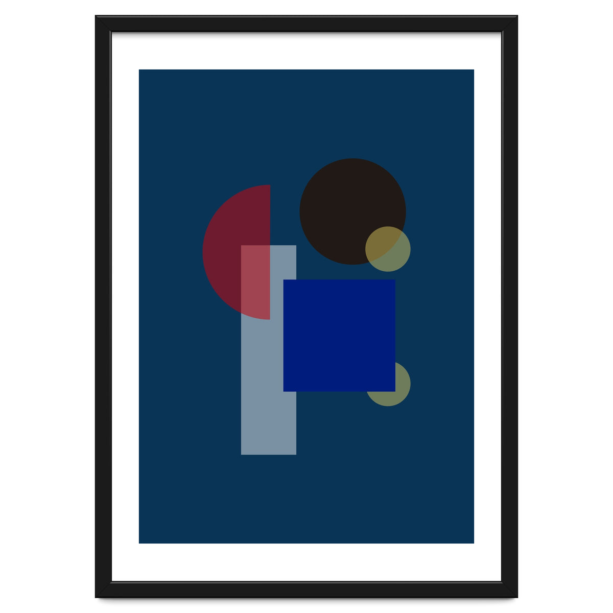 Modern Geometric Abstract 12