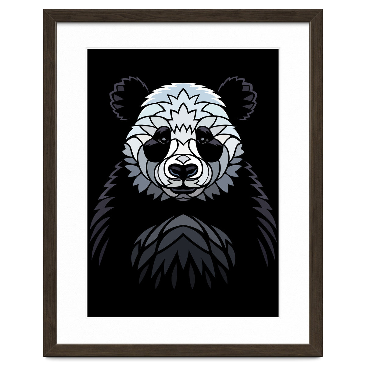 Tribal frontal Panda