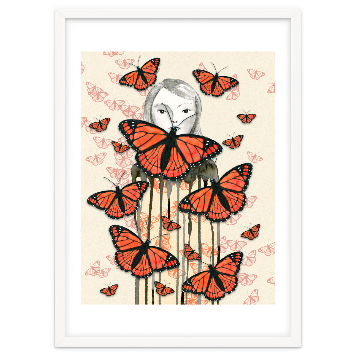 Surrounded by butterflies