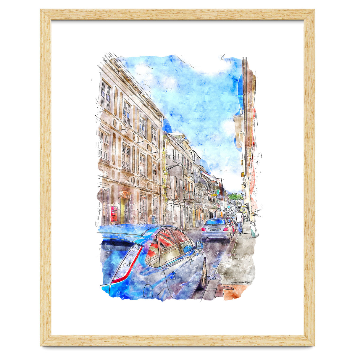 Street of Fort-de-France