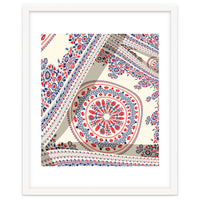 Romanian embroidery background 40