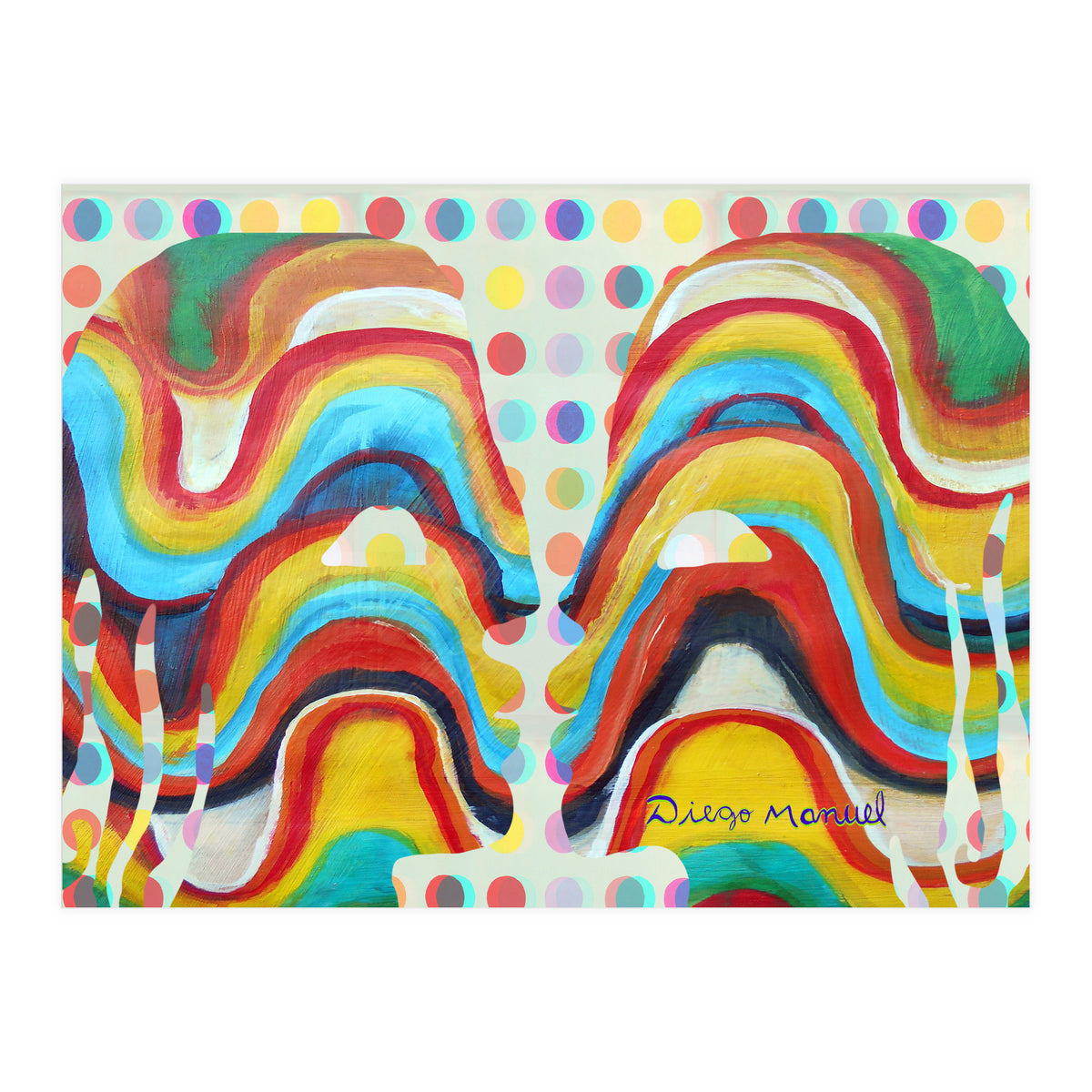Abstracto Pop Nuevo B6 (Print Only)