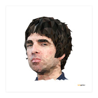 Noel Gallagher Low Poly (Print Only)