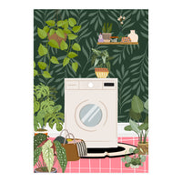 Boho Laundry Room  (Print Only)