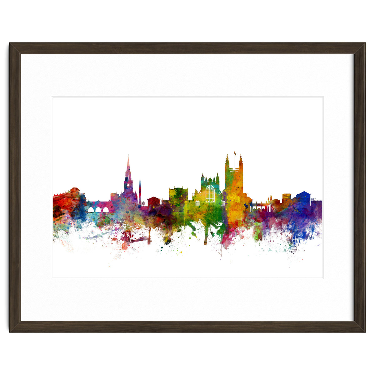 Bath England Skyline Cityscape