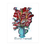 Flores Y Ojos 3d (Print Only) thumbnail